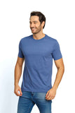 Camiseta Calvin Klein Embossing Azul - Henri Store
