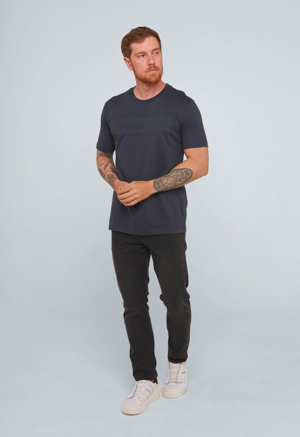 Camiseta Calvin Klein Embossing. - Henri Store