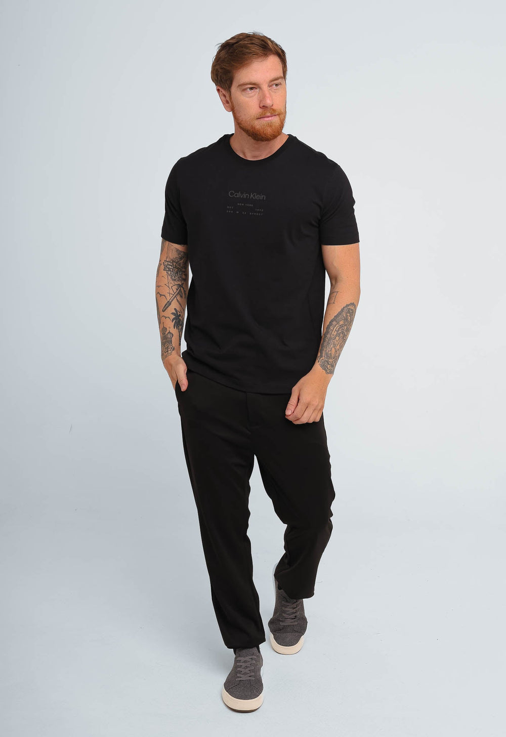 Camiseta Calvin Klein Estampa em Relevo - Henri Store