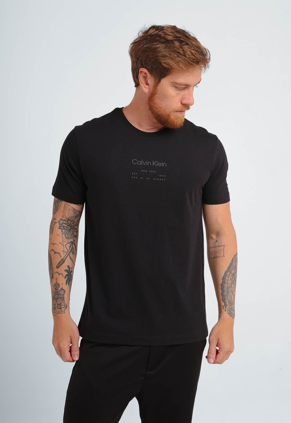 Camiseta Calvin Klein Estampa em Relevo - Henri Store