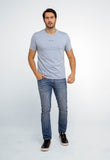 Camiseta Calvin Klein Flamê Azul Claro - Henri Store