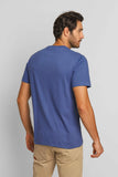 Camiseta Calvin Klein Flamê Azul Indigo - Henri Store