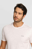 Camiseta Calvin Klein Flamê Branco - Henri Store