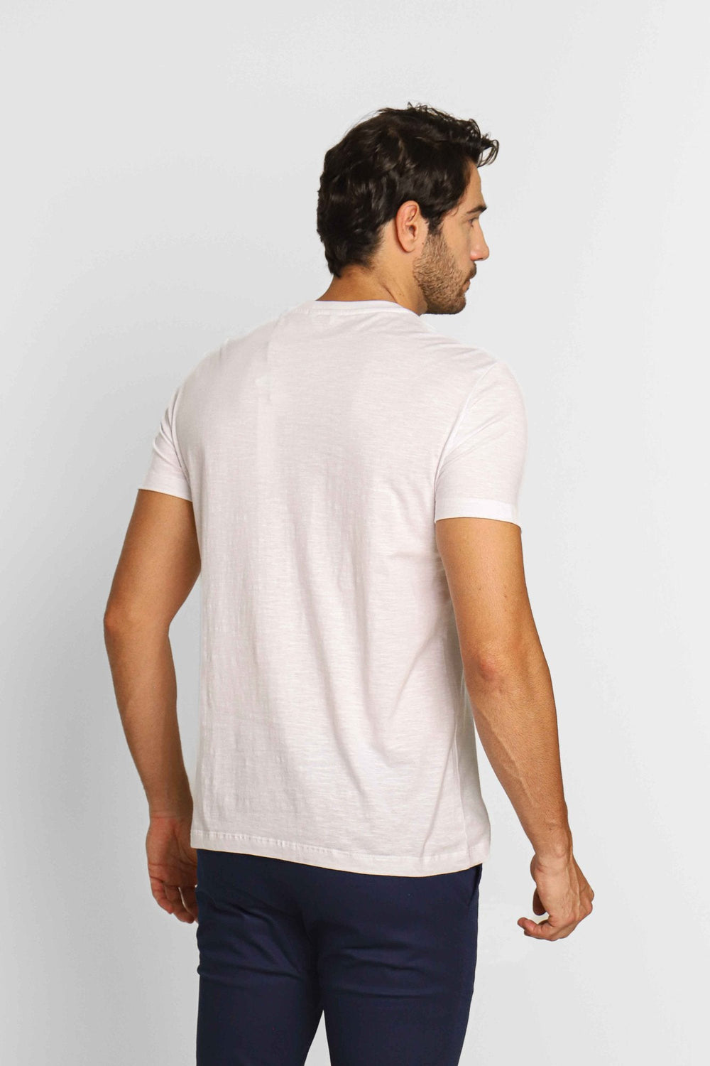 Camiseta Calvin Klein Flamê Branco - Henri Store