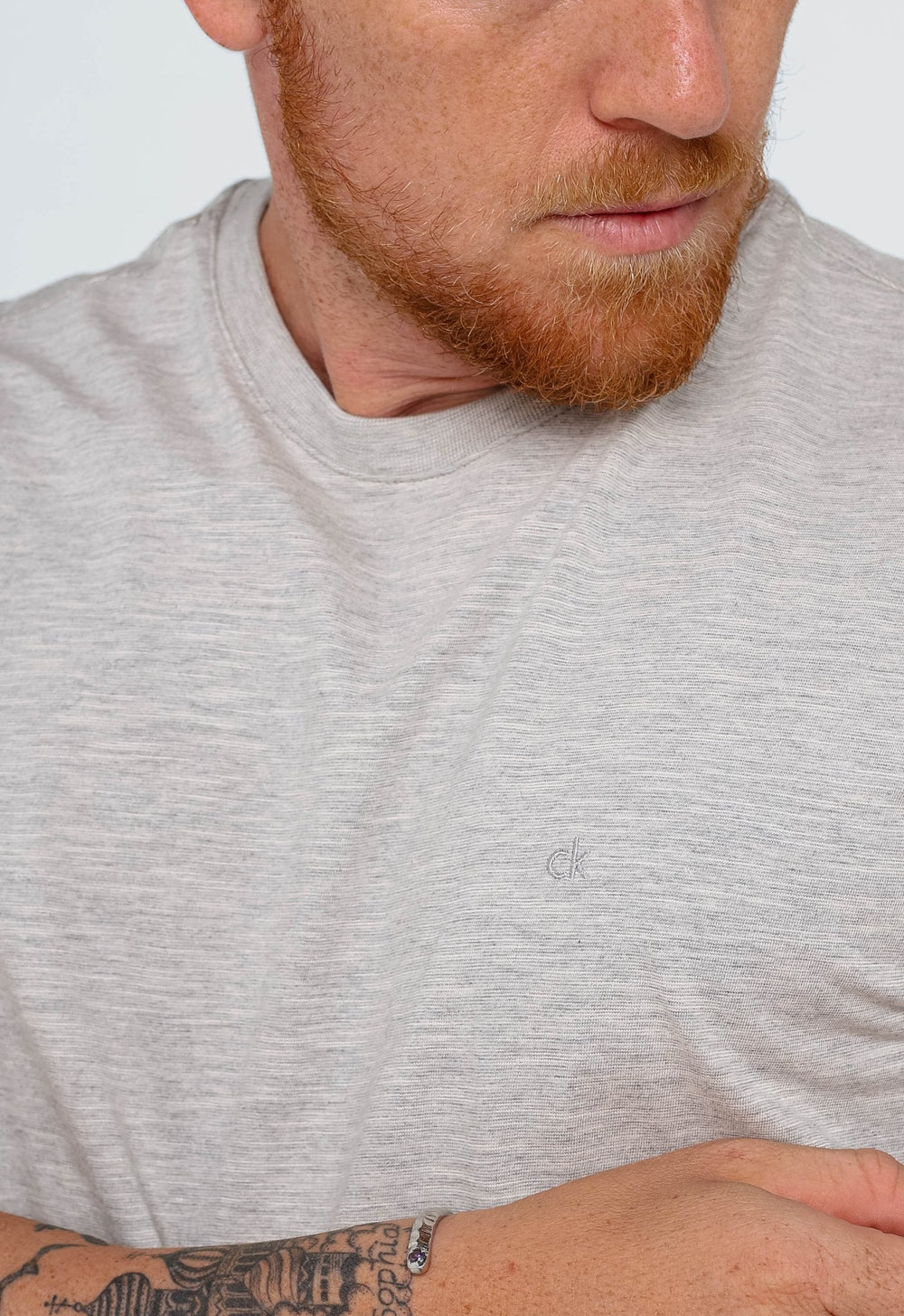 Camiseta Calvin Klein Flamê Ck Bordado - Henri Store