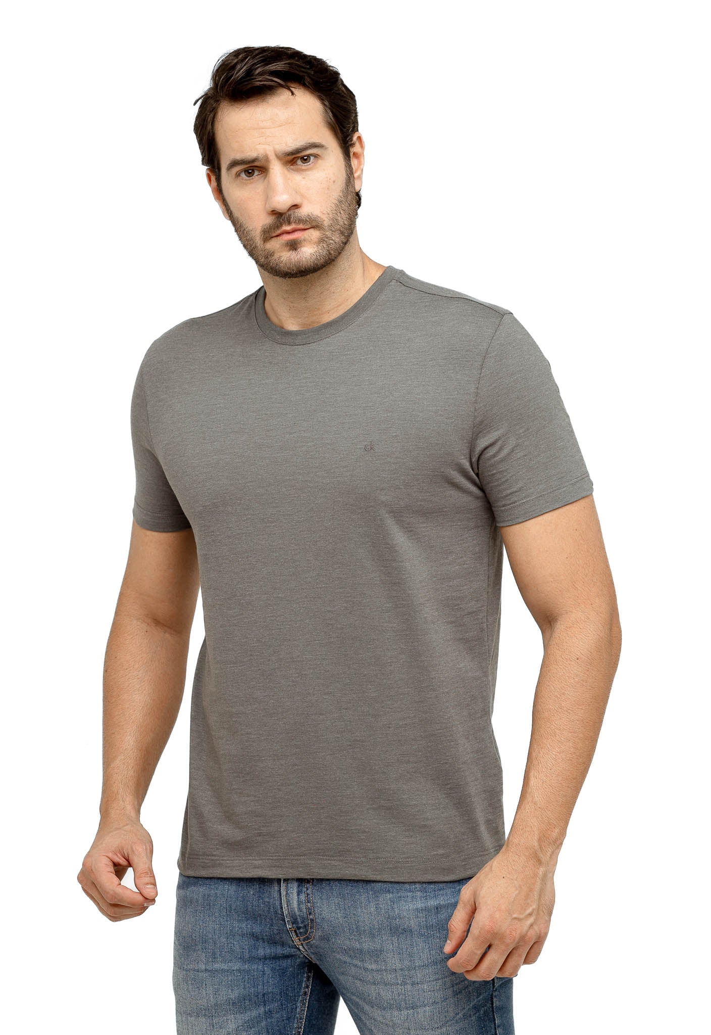 Camiseta Calvin Klein Flamê Ck Bordado - Henri Store