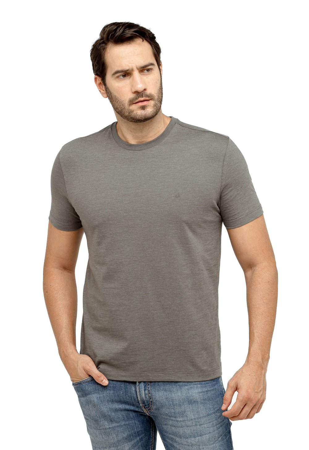Camiseta Calvin Klein Flamê Ck Bordado - Henri Store