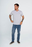 Camiseta Calvin Klein Flamê Gola V - Henri Store