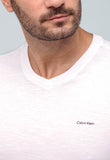 Camiseta Calvin Klein Flamê Gola V - Henri Store