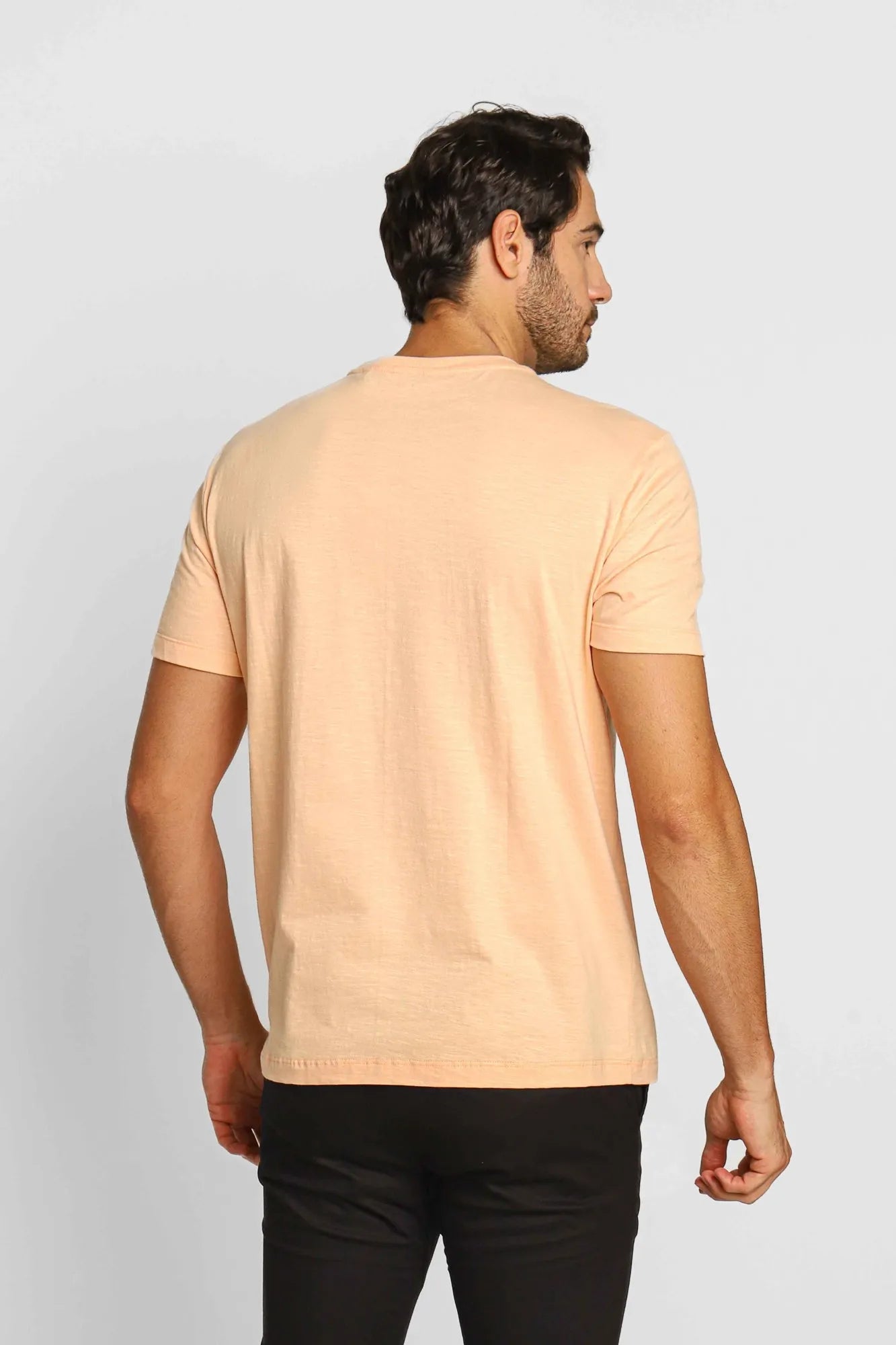 Camiseta Calvin Klein Flamê Laranja Claro - Henri Store