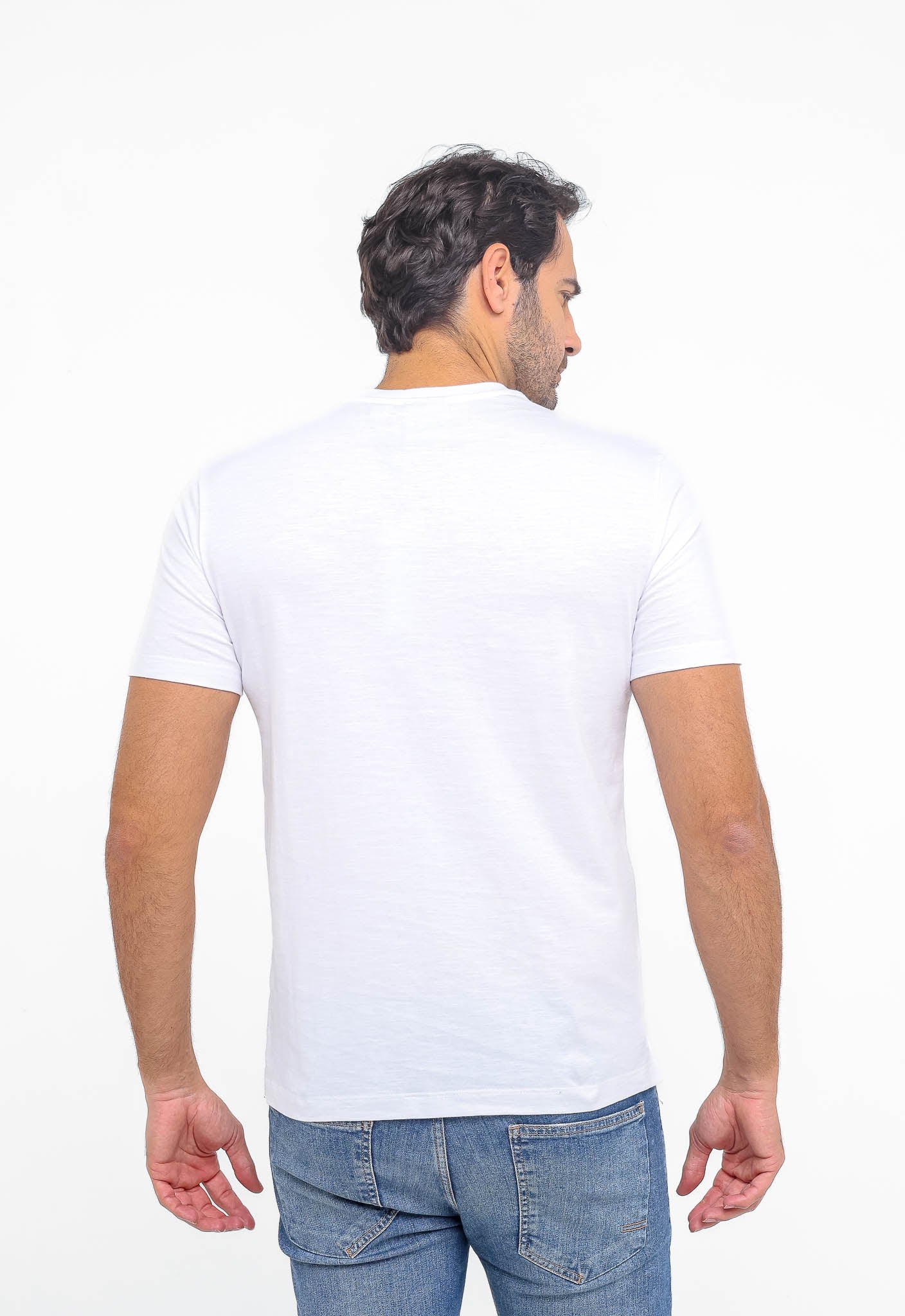 Camiseta Calvin Klein Flamê Logo Central - Henri Store