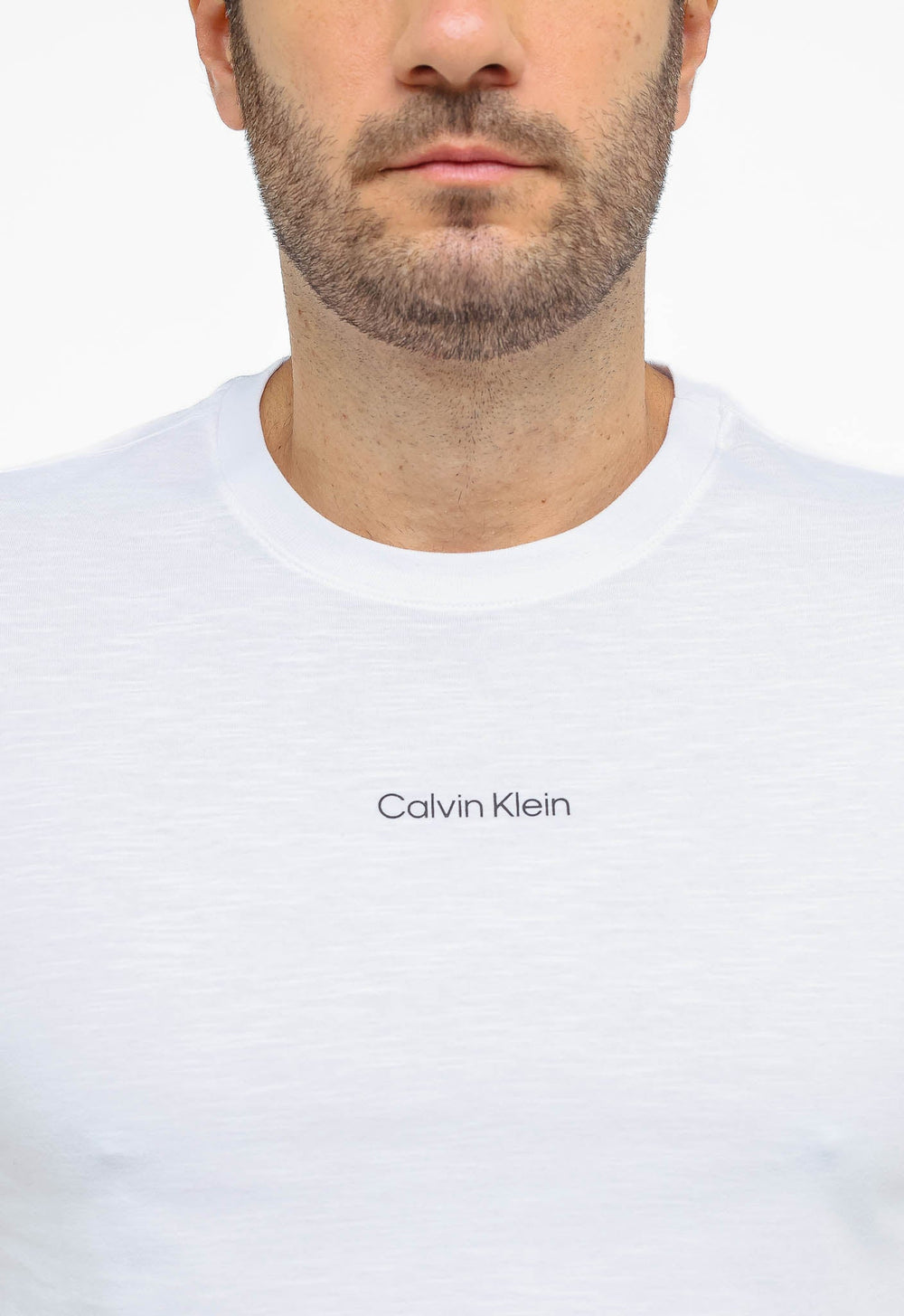 Camiseta Calvin Klein Flamê Logo Central - Henri Store