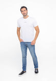 Camiseta Calvin Klein Flamê Logo Central - Henri Store