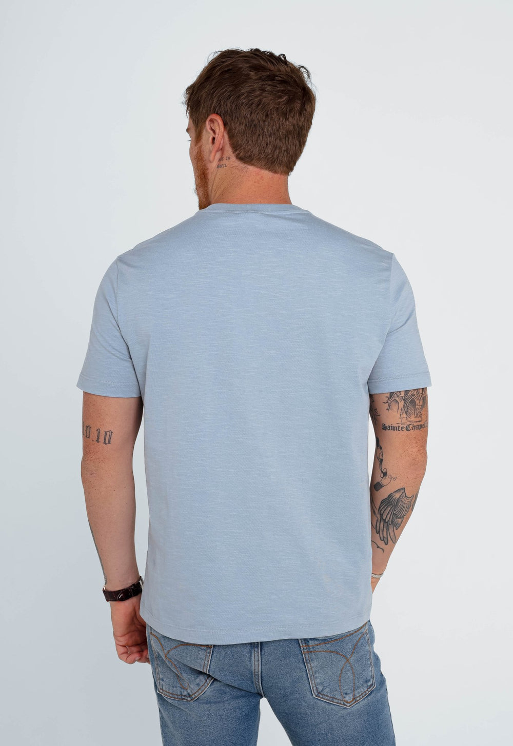 Camiseta Calvin Klein Flamê Logo Central - Henri Store
