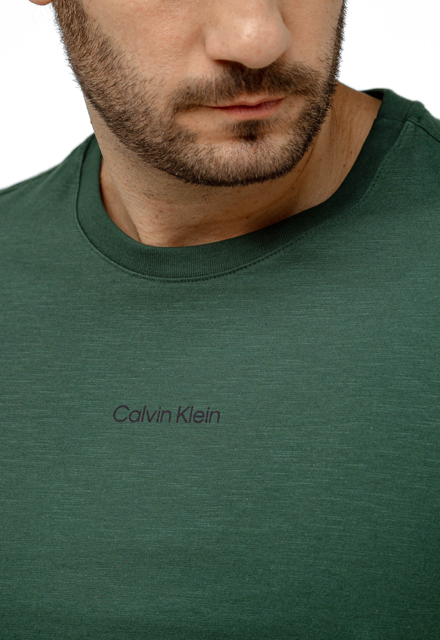 Camiseta Calvin Klein Flamê Logo Central - Henri Store