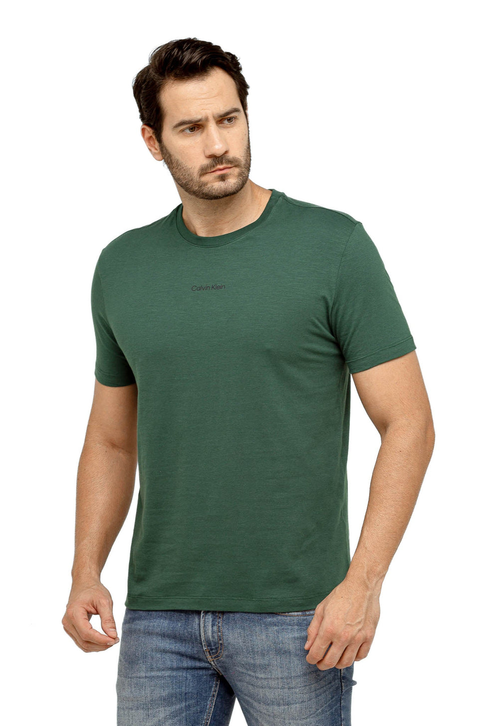 Camiseta Calvin Klein Flamê Logo Central - Henri Store
