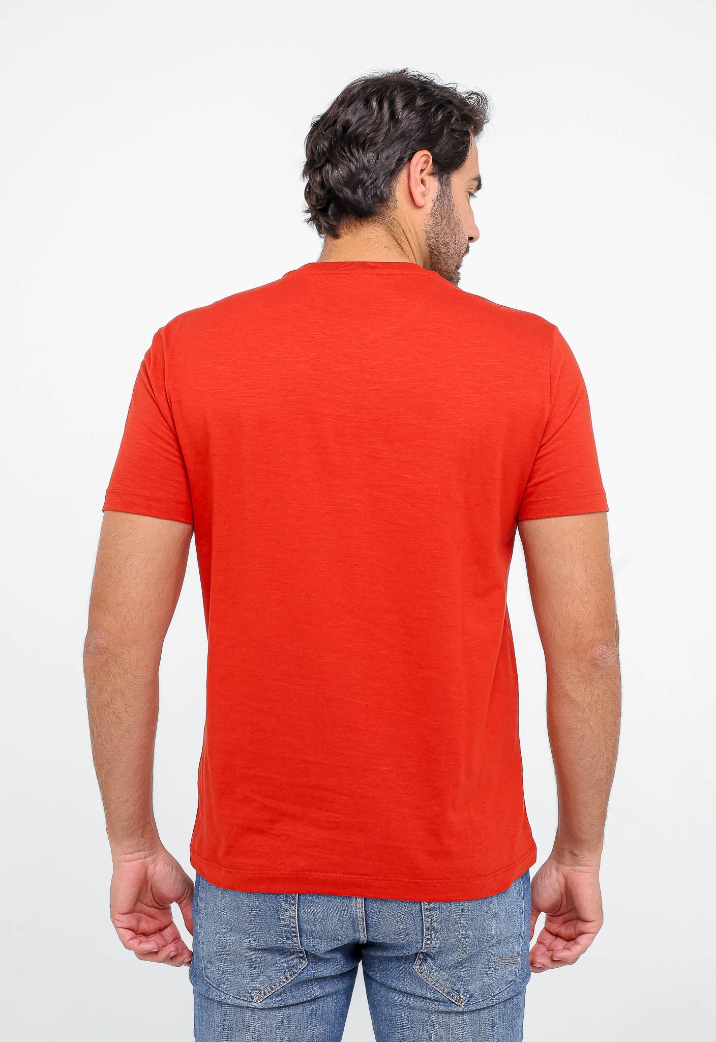 Camiseta Calvin Klein Flamê Logo Peito - LIVE - Henri Store