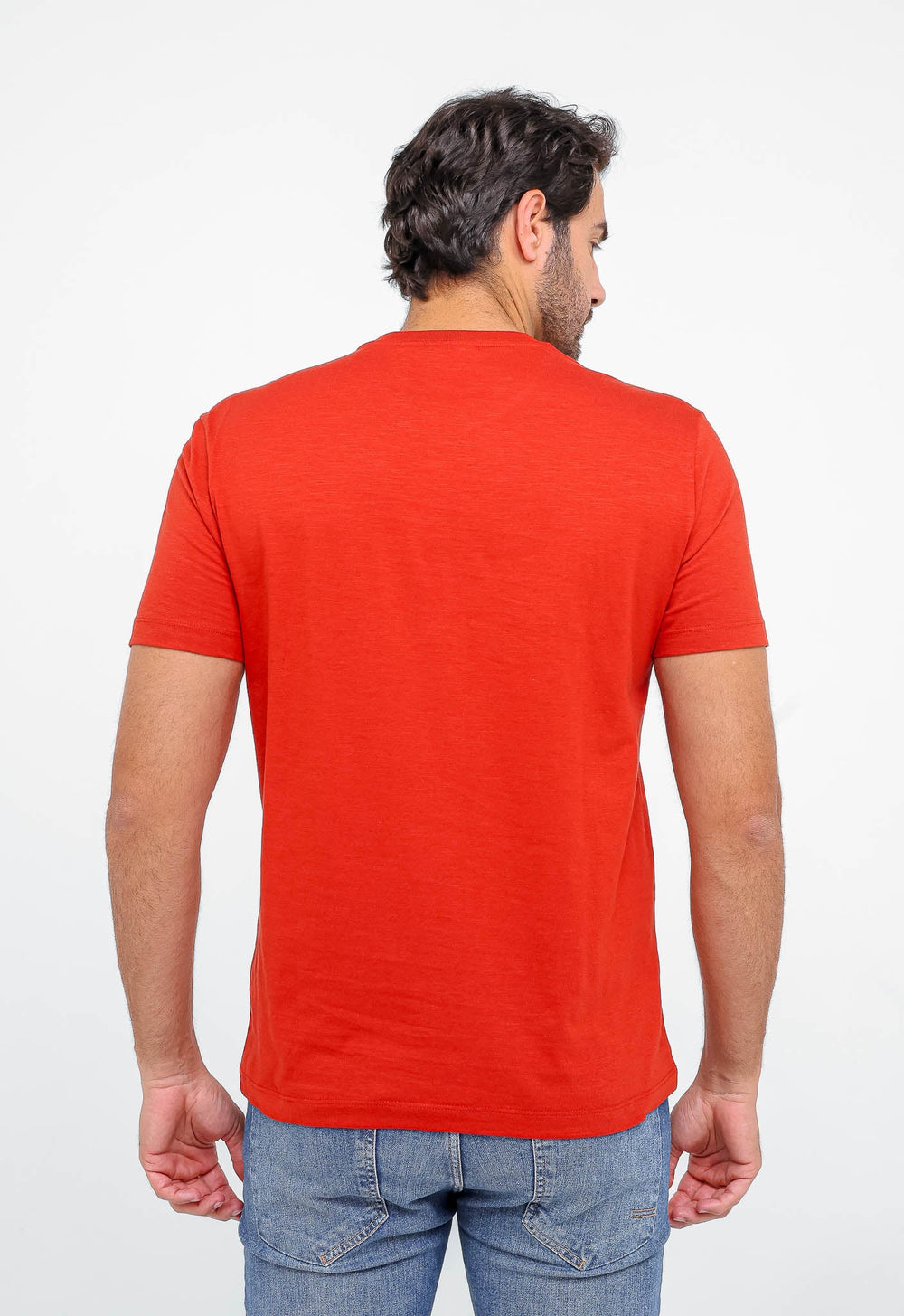 Camiseta Calvin Klein Flamê Logo Peito - LIVE - Henri Store