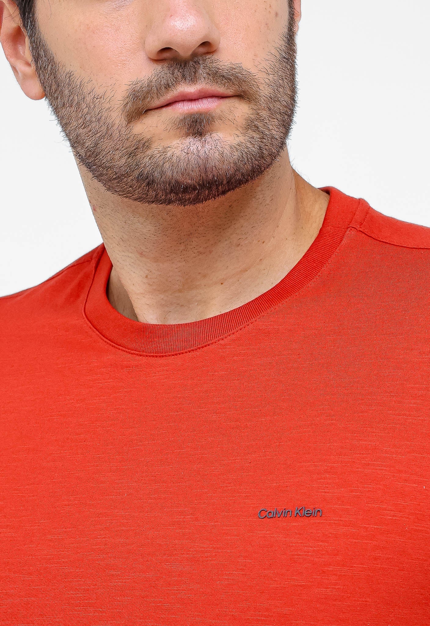 Camiseta Calvin Klein Flamê Logo Peito - LIVE - Henri Store