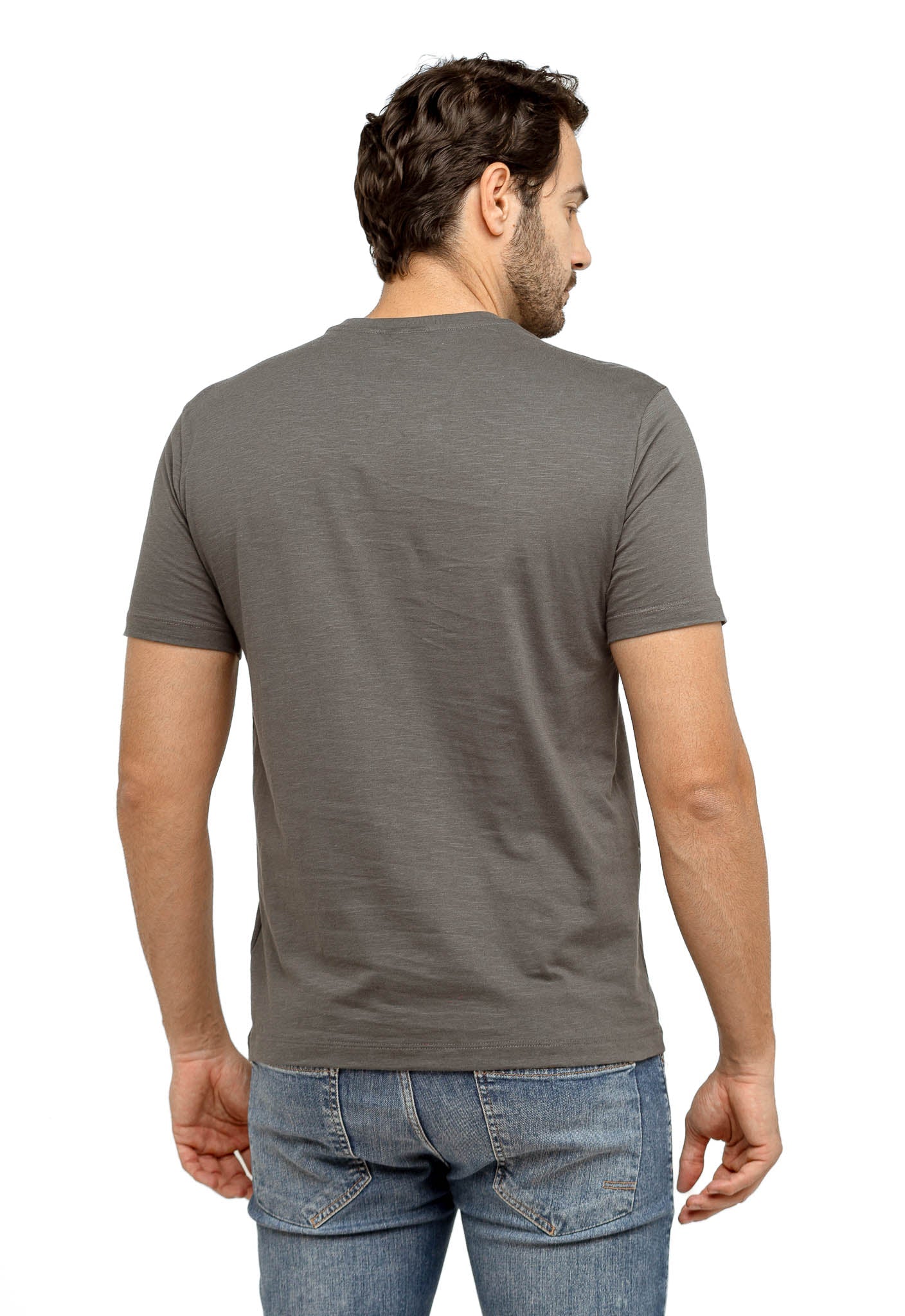 Camiseta Calvin Klein Flamê Logo Peito - LIVE - Henri Store