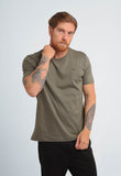 Camiseta Calvin Klein Flamê Logo Peito - LIVE - Henri Store