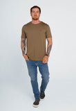 Camiseta Calvin Klein Flamê Logo Peito - LIVE - Henri Store