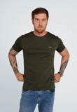 Camiseta Calvin Klein Flamê Logo Peito - LIVE - Henri Store
