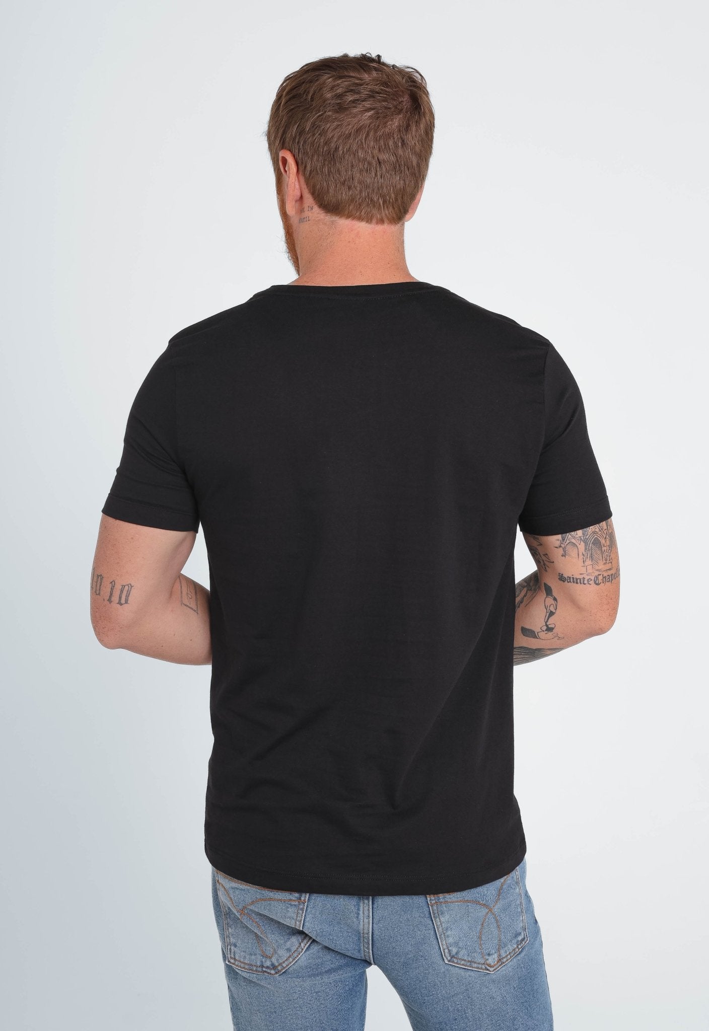 Camiseta Calvin Klein Flamê Logo Peito - Henri Store
