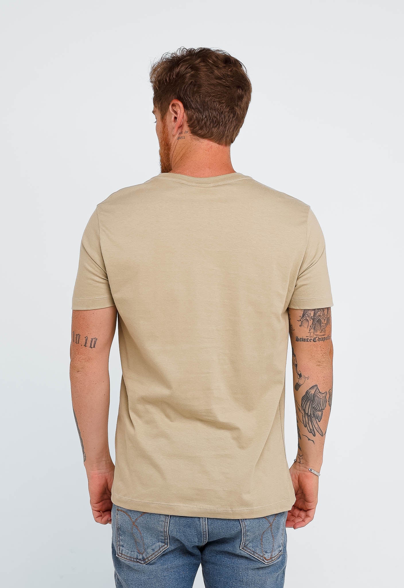 Camiseta Calvin Klein Flamê Logo Peito - Henri Store