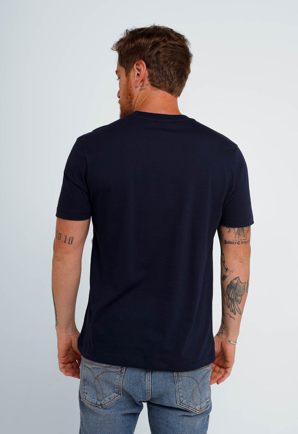 Camiseta Calvin Klein Flamê Logo Peito - Henri Store