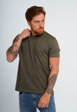 Camiseta Calvin Klein Flamê Logo Peito - Henri Store