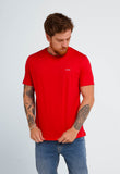 Camiseta Calvin Klein Flamê Logo Peito - Henri Store
