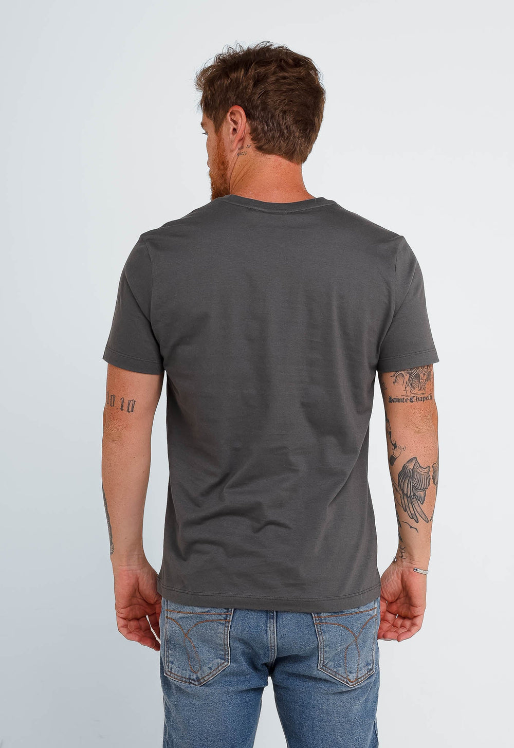 Camiseta Calvin Klein Flamê Logo Peito - Henri Store