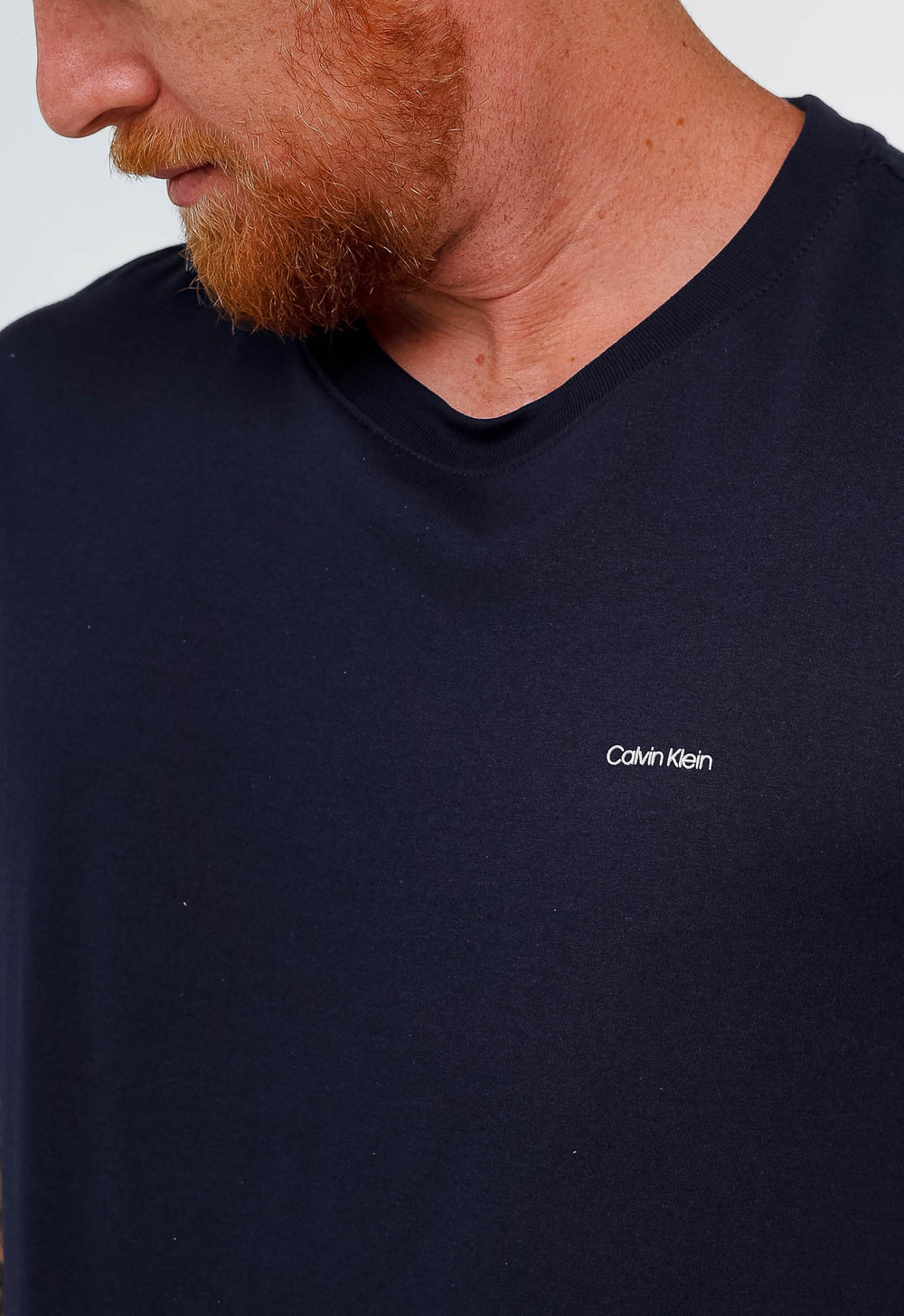 Camiseta Calvin Klein Flamê Logo Peito - Henri Store