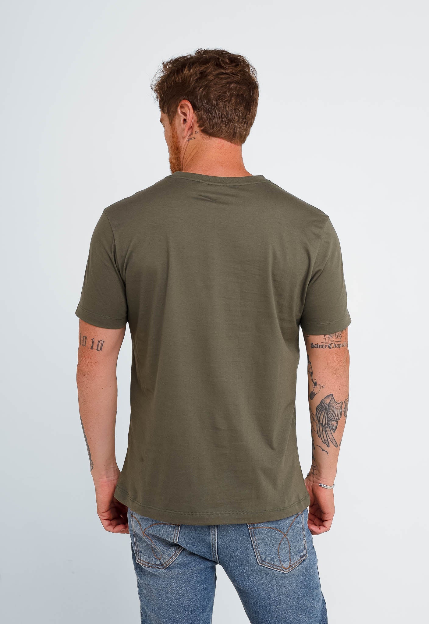 Camiseta Calvin Klein Flamê Logo Peito - Henri Store