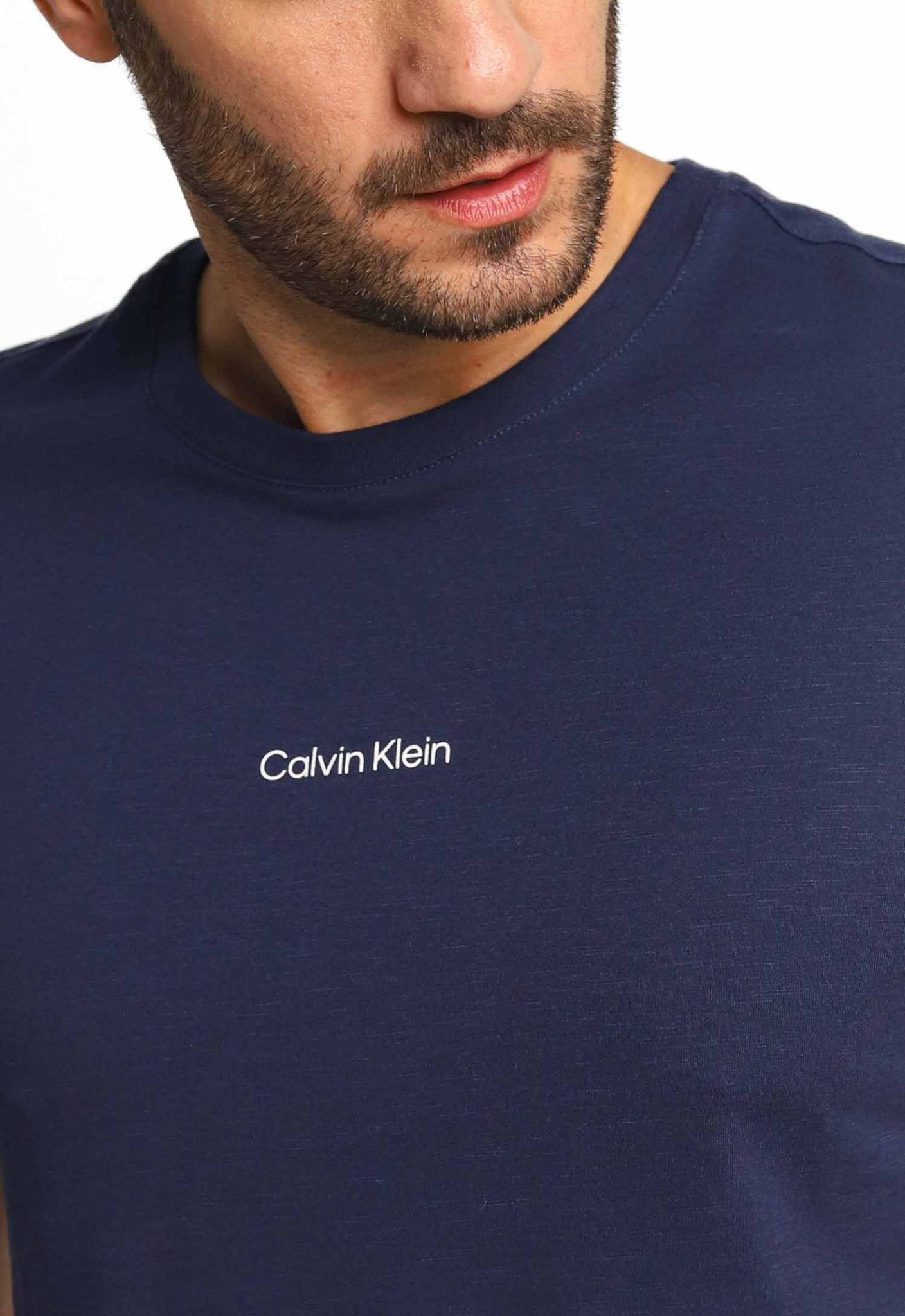 Camiseta Calvin Klein Flamê Marinho - Henri Store