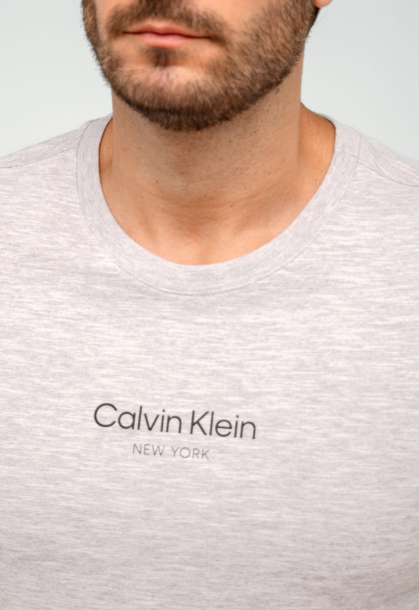 Camiseta Calvin Klein Flame Mescla Ck Ny - Henri Store