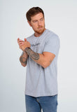 Camiseta Calvin Klein Flame Mescla Ny Azul - Henri Store
