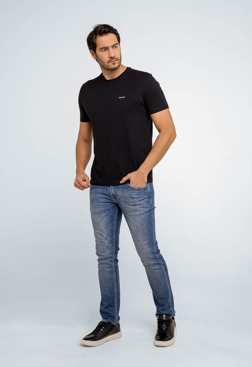Camiseta Calvin Klein Flame Preto - Henri Store