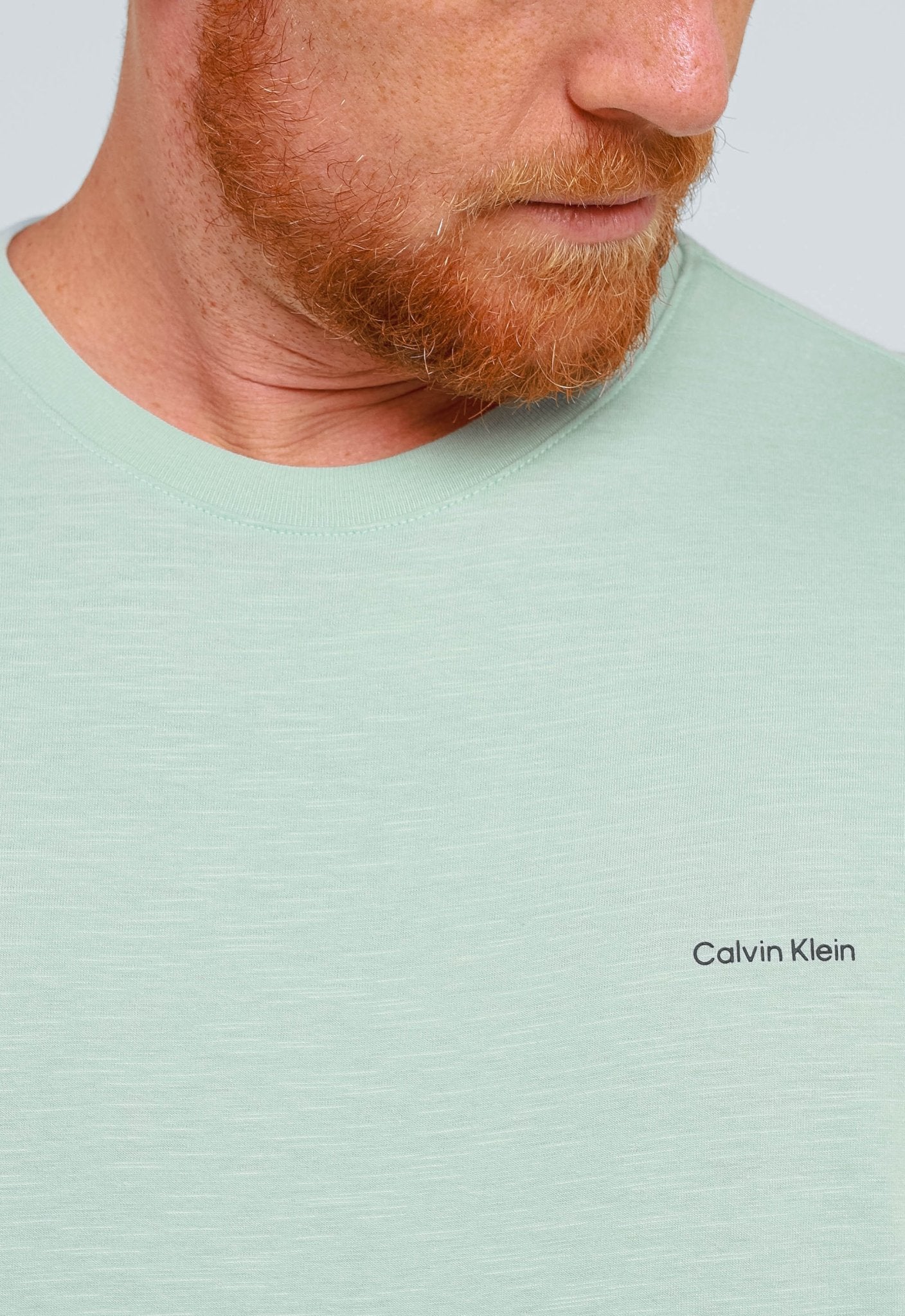 Camiseta Calvin Klein Flamê Verde Claro - Henri Store