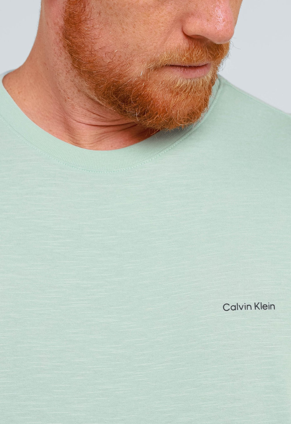 Camiseta Calvin Klein Flamê Verde Claro - Henri Store