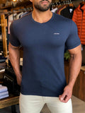Camiseta Calvin Klein Gola V Flamê - Henri Store