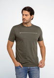 Camiseta Calvin Klein Jeans Básica Logo Listras - LIVE - Henri Store