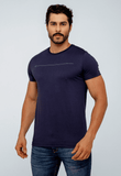 Camiseta Calvin Klein Jeans Básica Logo Listras - LIVE - Henri Store
