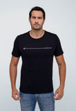 Camiseta Calvin Klein Jeans Básica Logo Listras - LIVE - Henri Store