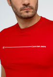 Camiseta Calvin Klein Jeans Básica Logo Listras - LIVE - Henri Store