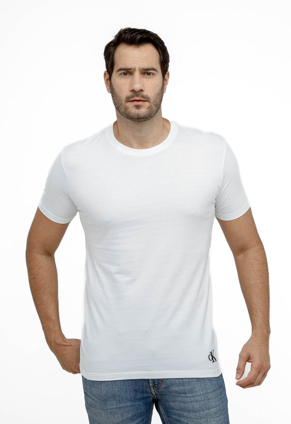 Camiseta Calvin Klein Jeans Bottom Front - Henri Store