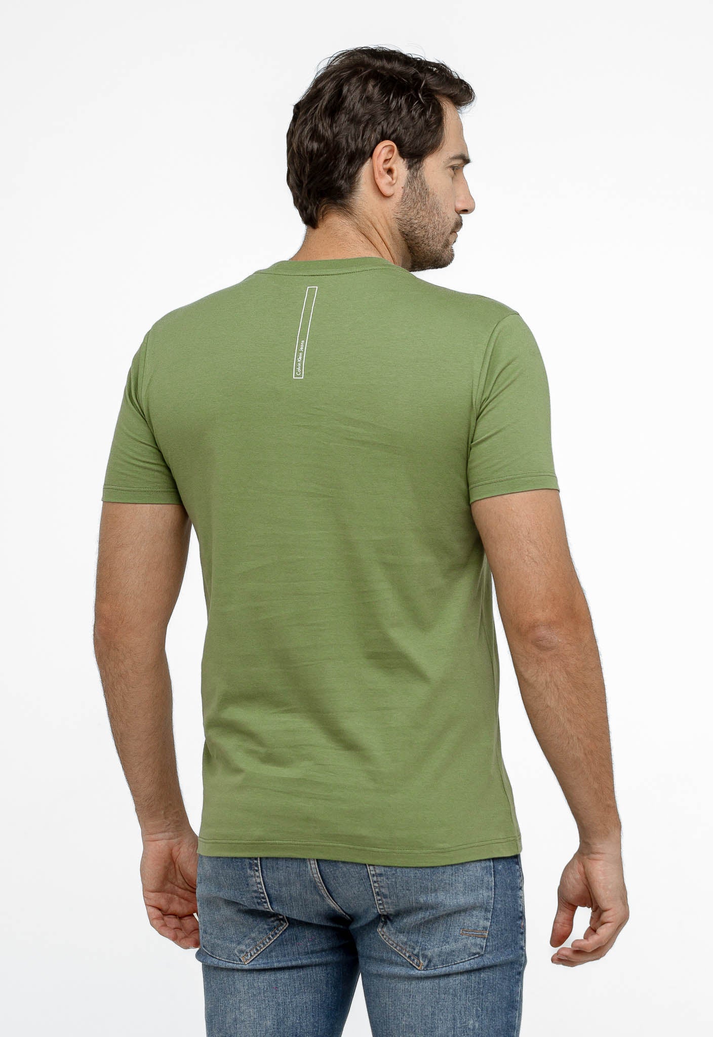 Camiseta Calvin Klein Jeans Bottom Front - Henri Store