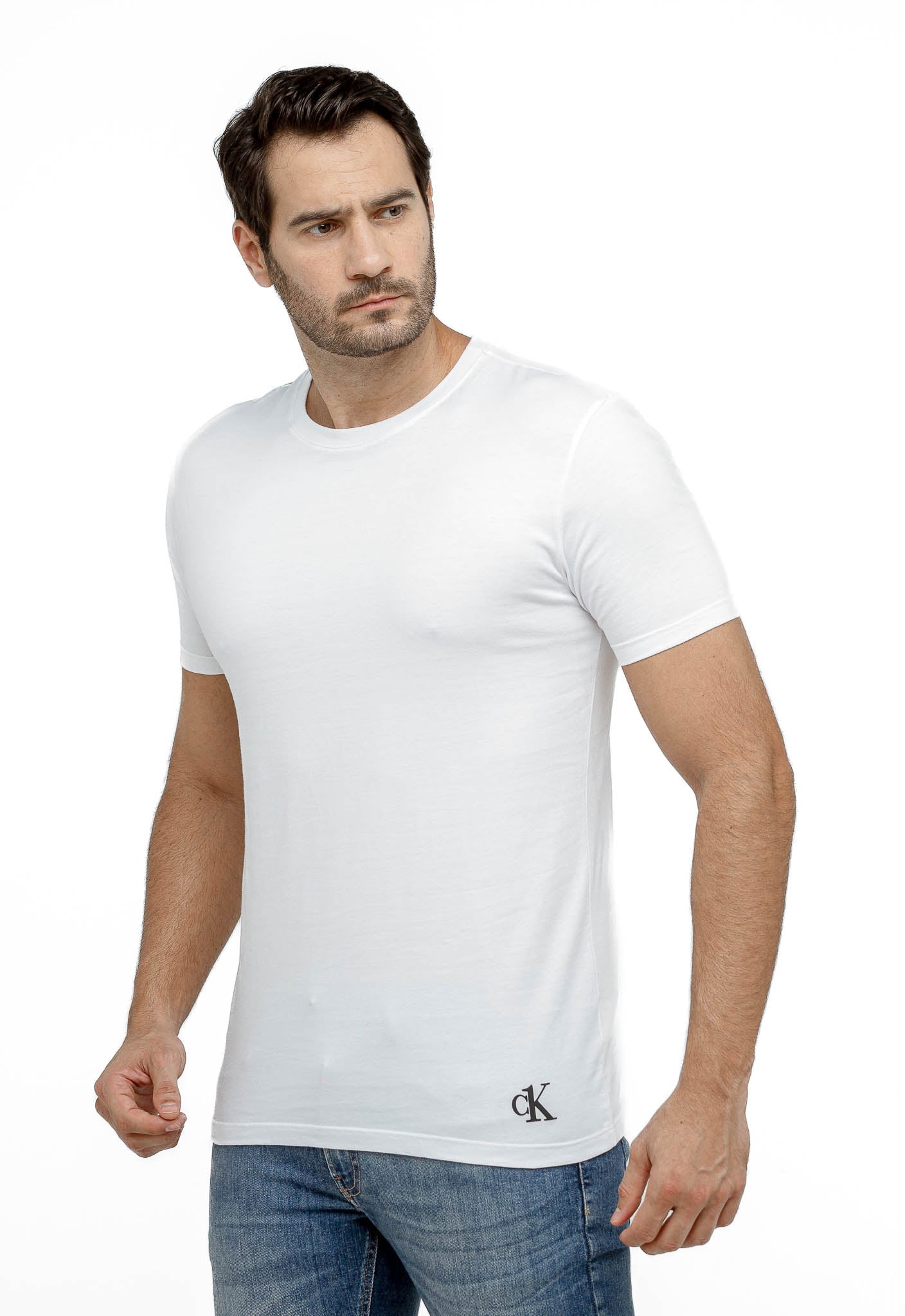Camiseta Calvin Klein Jeans Bottom Front - Henri Store
