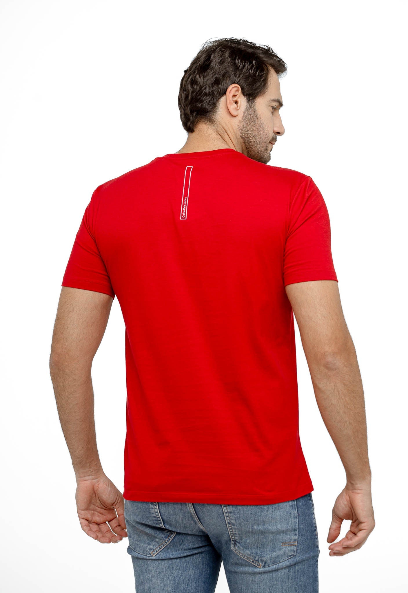 Camiseta Calvin Klein Jeans Bottom Front - Henri Store